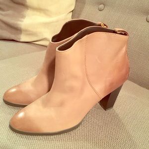 Gap Genuine Leather Booties Size 9